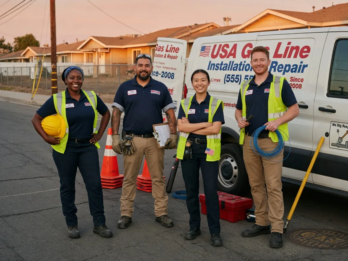 Gas Line Installation company in Orion, IL