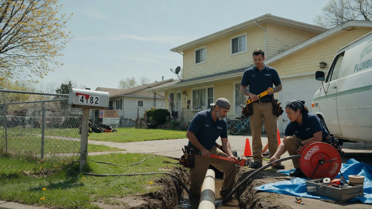 Gas Line Repair in Orion, IL near me